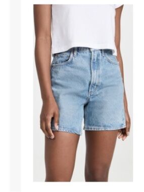 Agolde High Rise Baggy Stella Shorts, Mode, Size 30